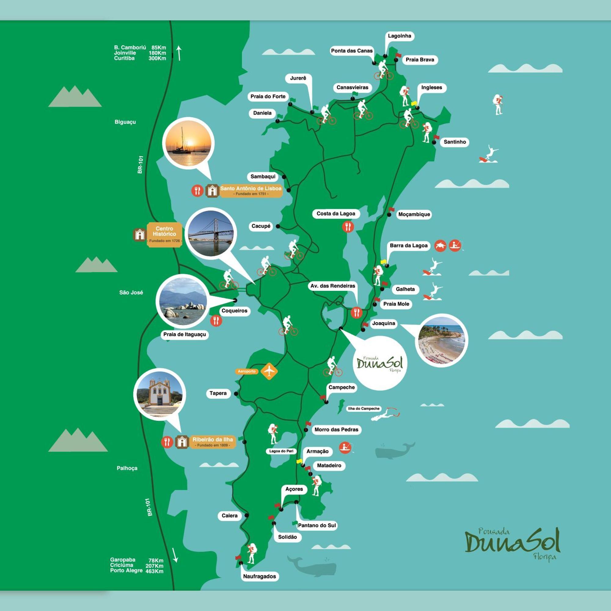 Pousada Dunasol Floripa Florianópolis Dış mekan fotoğraf